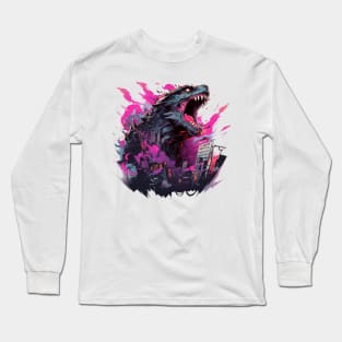 godzilla Long Sleeve T-Shirt